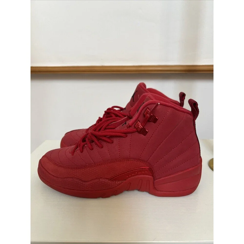 Size 5Y- Jordan 12 Retro Mid Gym Red - 153265-601